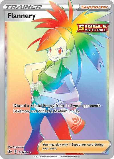 SWSH06: Flannery (Secret) (Holofoil)