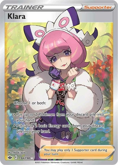 SWSH06: Klara (Full Art) (Holofoil)