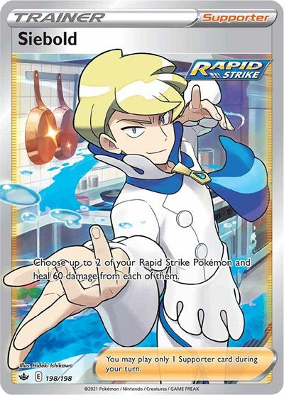 SWSH06: Siebold (Full Art) (Holofoil)