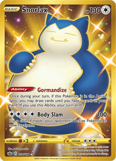 SWSH06: Snorlax (Secret) (Holofoil)