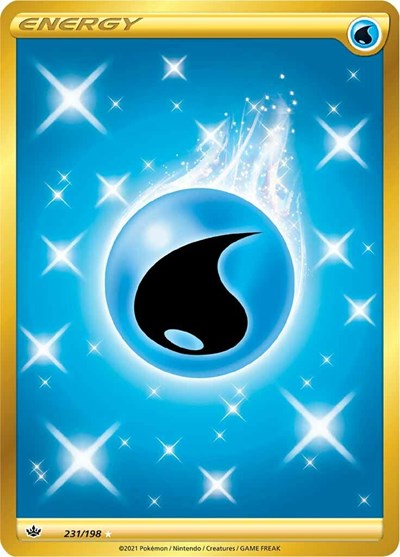 SWSH06: Water Energy (Secret) (Holofoil)