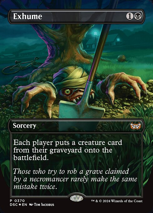 DSC: Exhume (Borderless) (Foil)