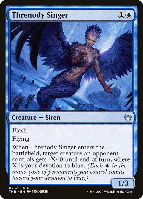 THB: Threnody Singer (Foil)