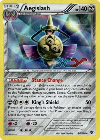 PR: Aegislash - 86/146 (Prerelease) (Holofoil)