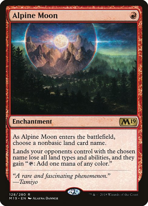 M19: Alpine Moon (Foil)