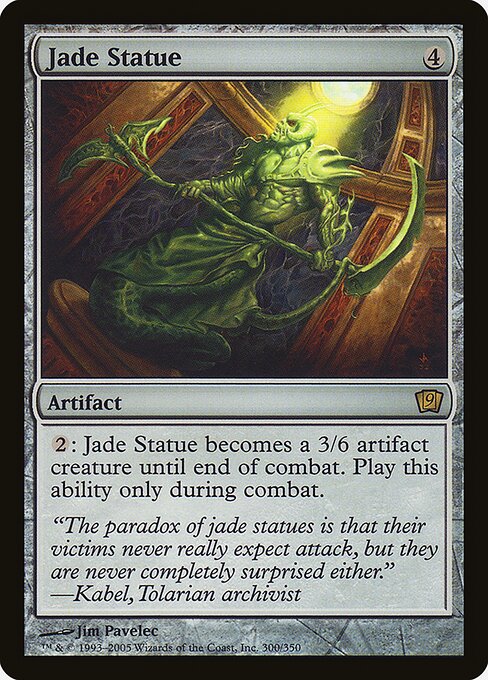 9ED: Jade Statue (Foil)