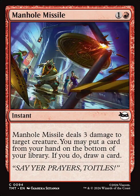 TMT: Manhole Missile