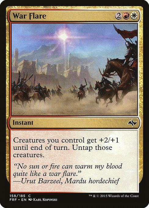 FRF: War Flare (Foil)