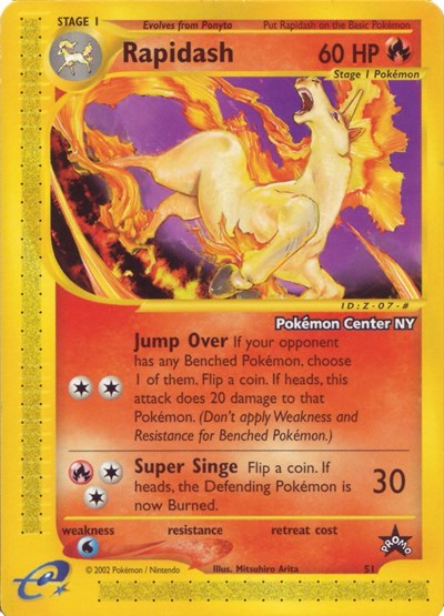 PR: Rapidash [Pokemon Center NY]