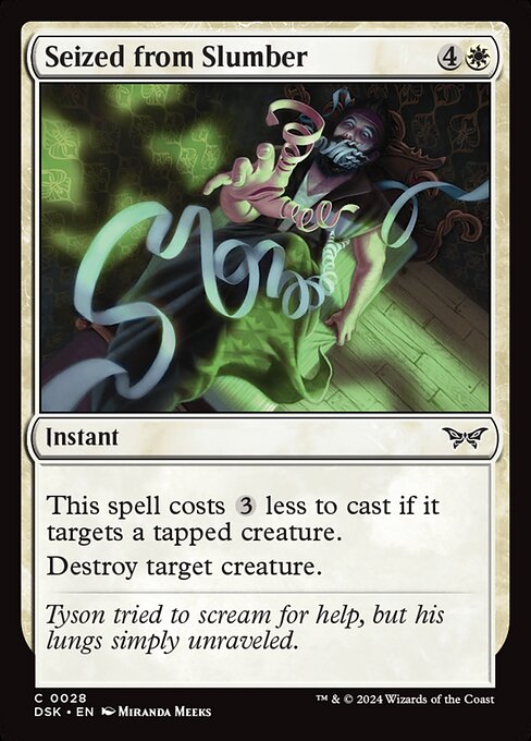 DSK: Seized from Slumber (Foil)