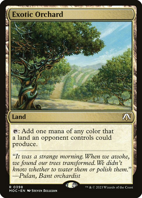 MOC: Exotic Orchard