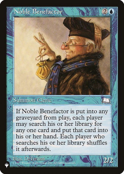 PLST: Noble Benefactor