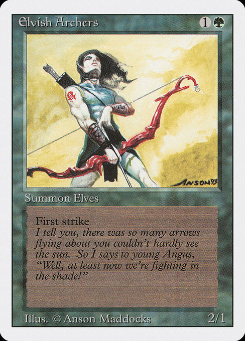 3ED: Elvish Archers