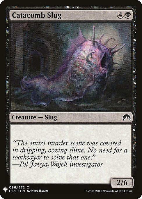 PLST: Catacomb Slug