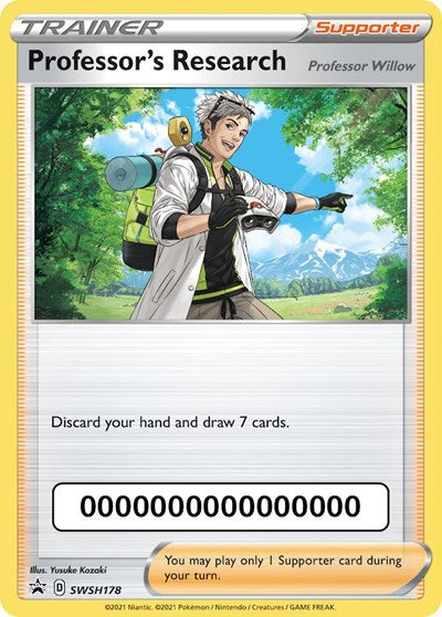 SWSD: Professor's Research - SWSH178 (with Pokemon Go Code)