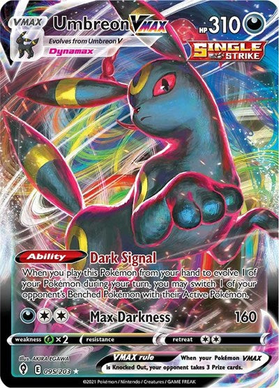 SWSH07: Umbreon VMAX (Holofoil)