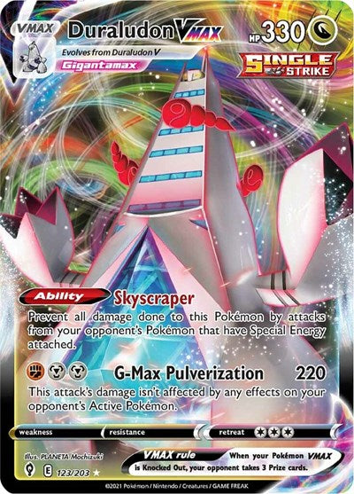 SWSH07: Duraludon VMAX (Holofoil)