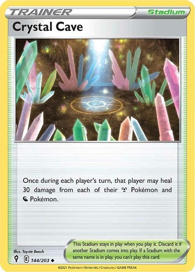 SWSH07: Crystal Cave (Reverse Holofoil)