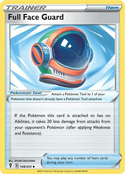 SWSH07: Full Face Guard (Reverse Holofoil)