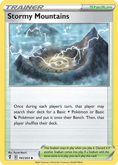 SWSH07: Stormy Mountains (Reverse Holofoil)