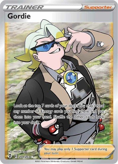 SWSH07: Gordie (Full Art) (Holofoil)