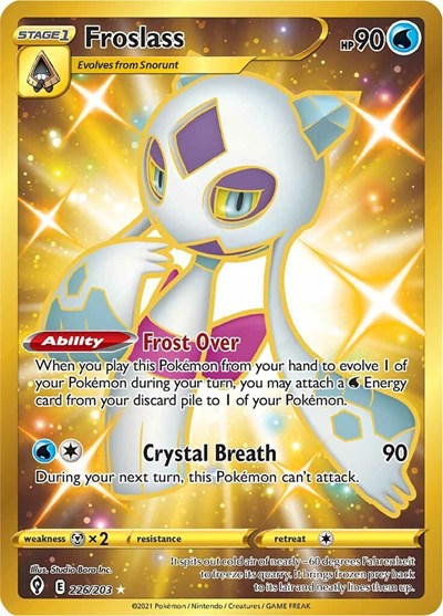 SWSH07: Froslass (Secret) (Holofoil)