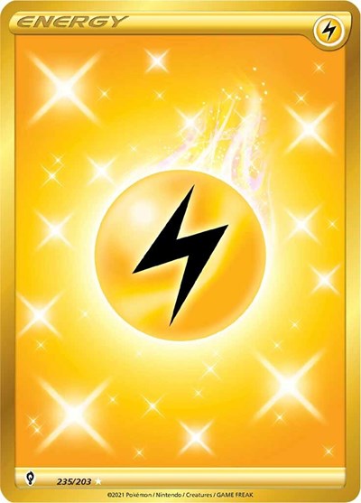 SWSH07: Lightning Energy (Secret) (Holofoil)