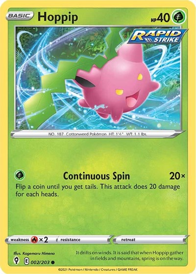 SWSH07: Hoppip (Reverse Holofoil)