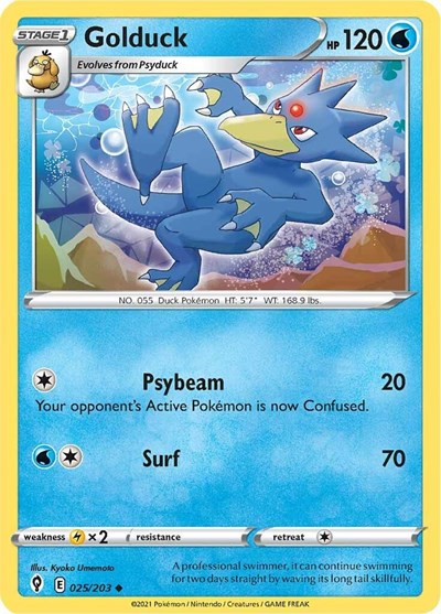 SWSH07: Golduck