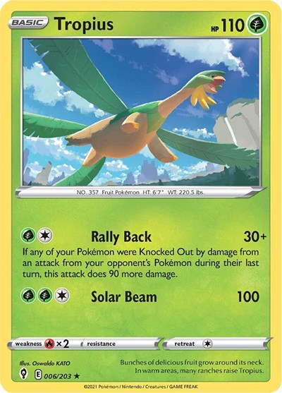 SWSH07: Tropius