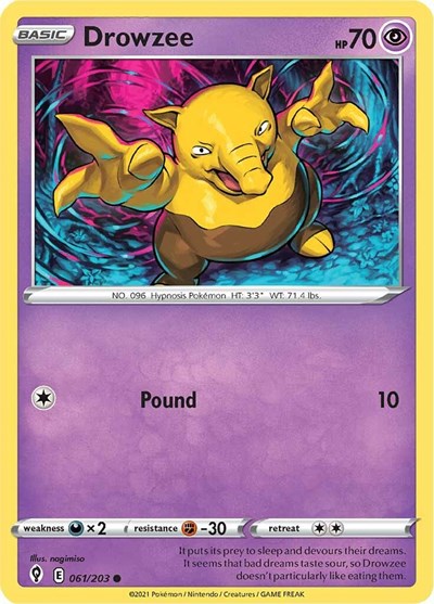 SWSH07: Drowzee