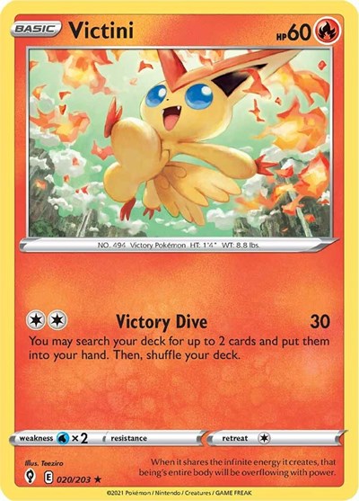 SWSH07: Victini (Holofoil)