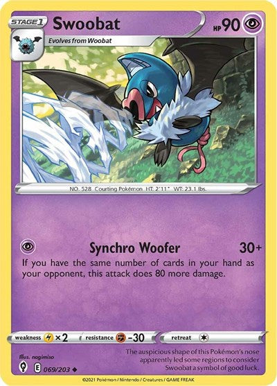 SWSH07: Swoobat