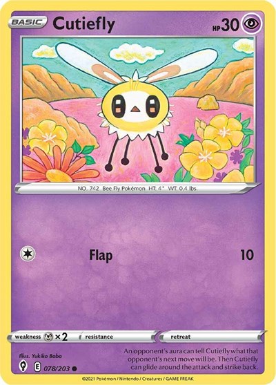 SWSH07: Cutiefly