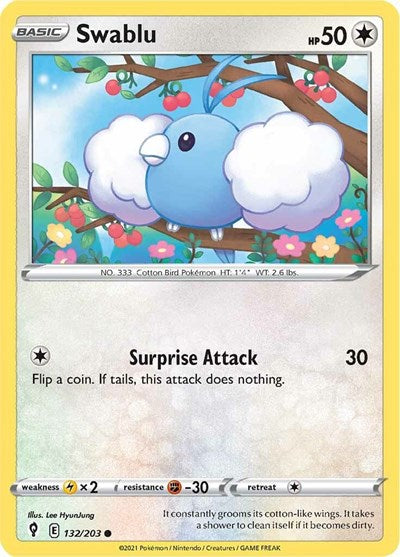 SWSH07: Swablu