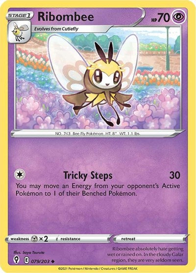SWSH07: Ribombee