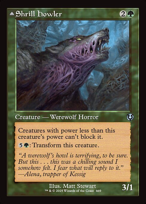 INR: Shrill Howler (Retro Frame) (Foil)