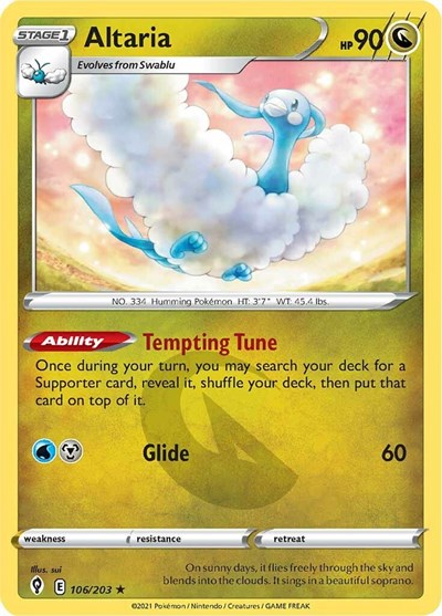 SWSH07: Altaria