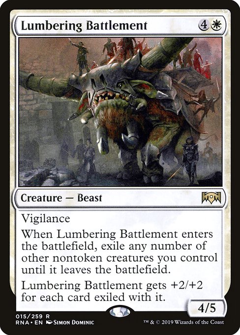 RNA: Lumbering Battlement (Foil)