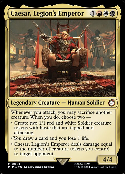 PIP: Caesar, Legion's Emperor (Foil)