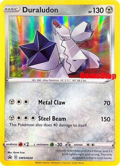 MCAP: Duraludon - SWSH028 (Gamestop Exclusive) (Holofoil)