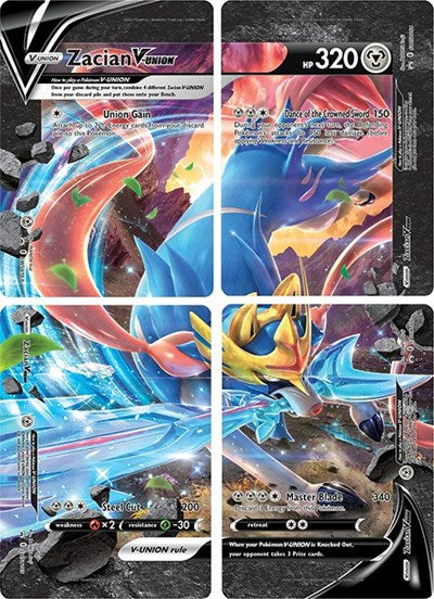 SWSD: Zacian V-UNION [Set of 4] (Holofoil)