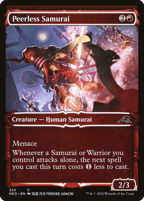NEO: Peerless Samurai (Showcase) (Foil)