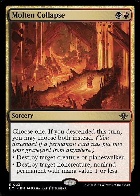 LCI: Molten Collapse