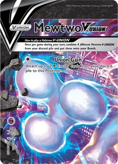 SWSD: Mewtwo V-UNION - SWSH159 (Holofoil)