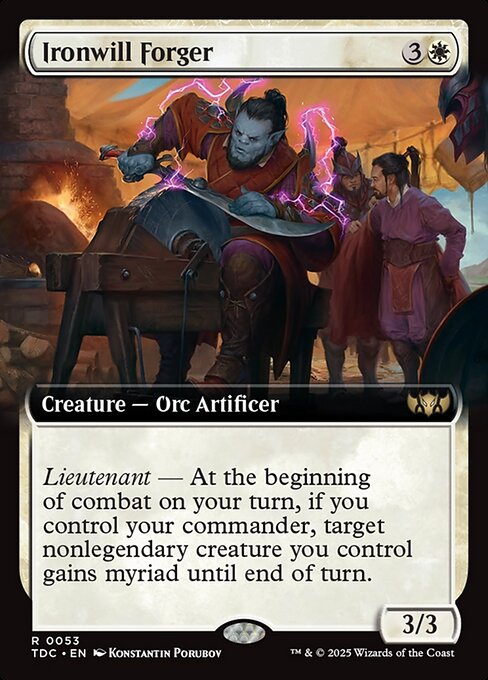 TDC: Ironwill Forger (Extended Art)