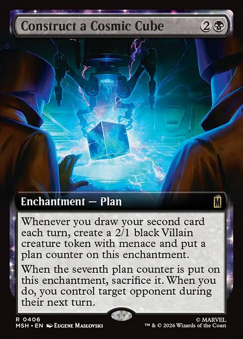 MSH: Construct a Cosmic Cube (Extended Art)