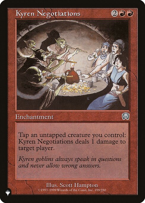 PLST: Kyren Negotiations