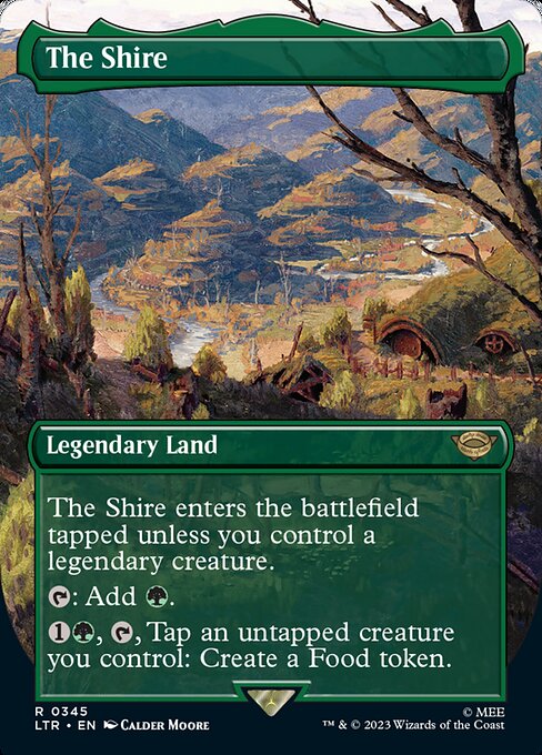 LTR: The Shire (Borderless) (Foil)
