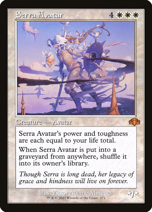DMR: Serra Avatar (Retro Frame) (Foil)